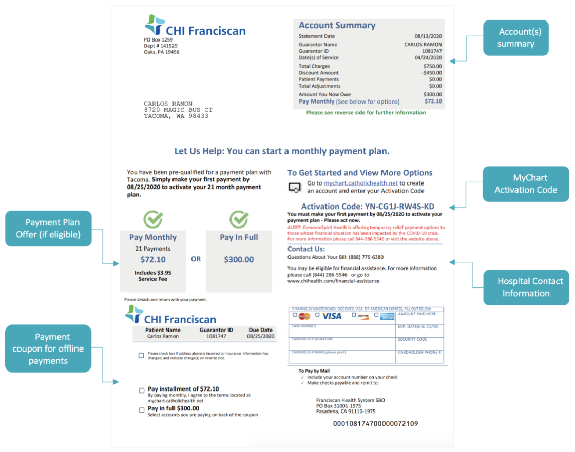 CHI Franciscan Online Payments