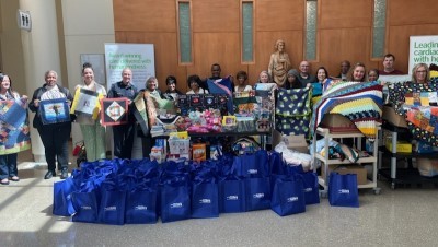Partners make special donation to  SJMC NICU families