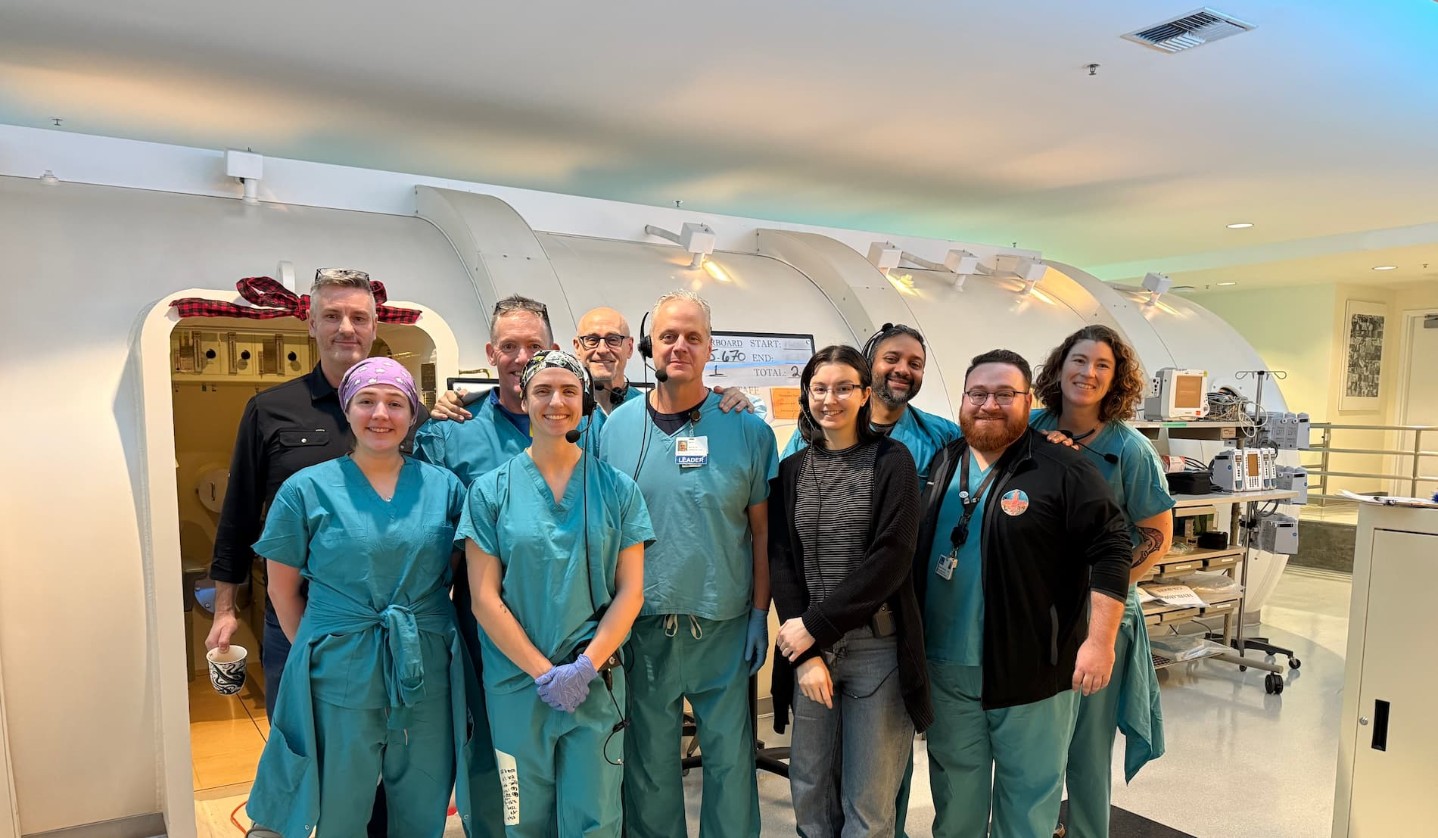 VMFH achieves U.S. first in hyperbaric medicine