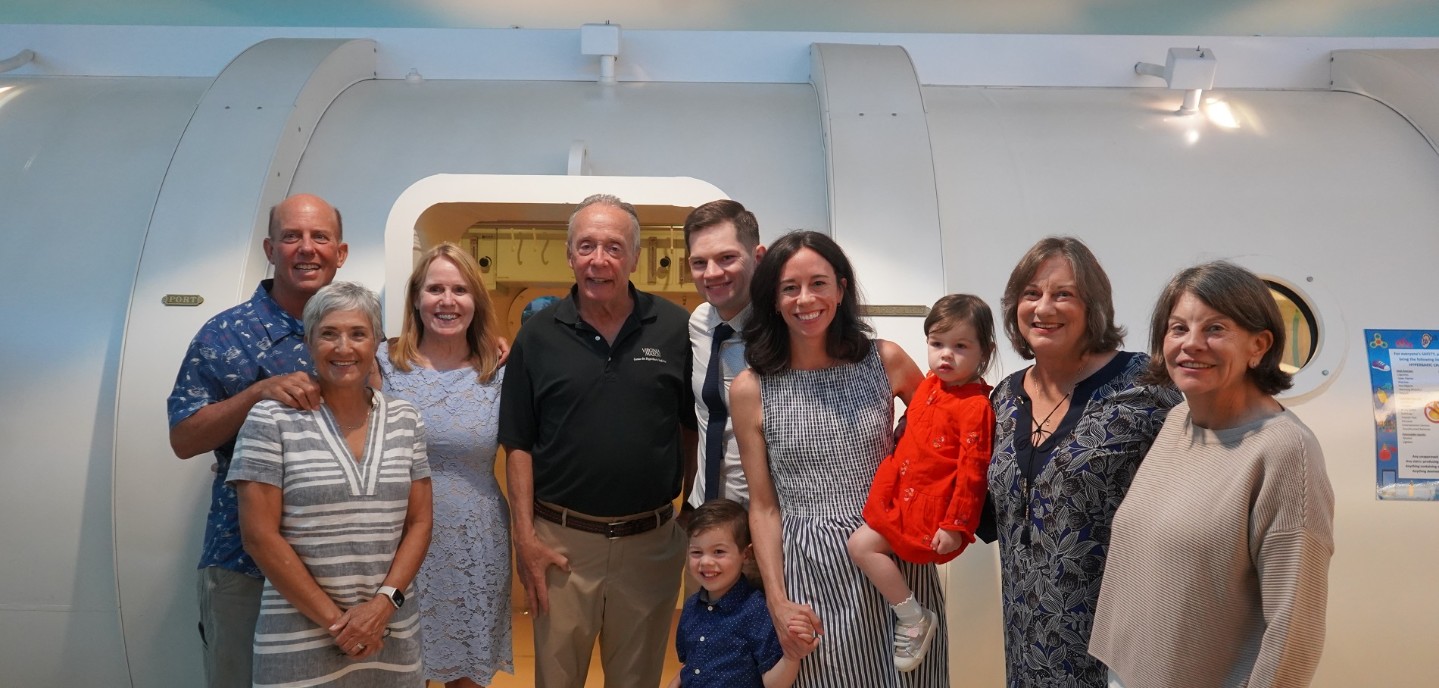 Dr. Hampson and family