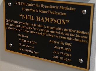 Neil Hampson & The  Heart of Hyperbaric Medicine at Virginia Mason Medical Center