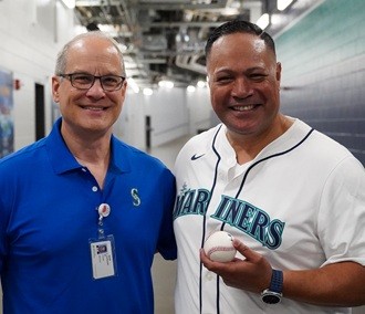 First Pitch for His Community:  Johnathan's Mission to Change How Men Talk About Cancer
