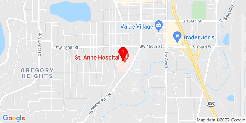 St. Anne Hospital Map