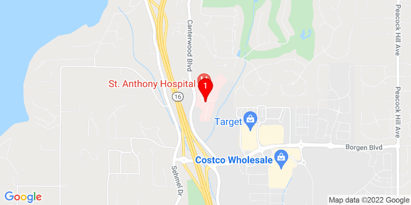 St. Anthony Hospital Map