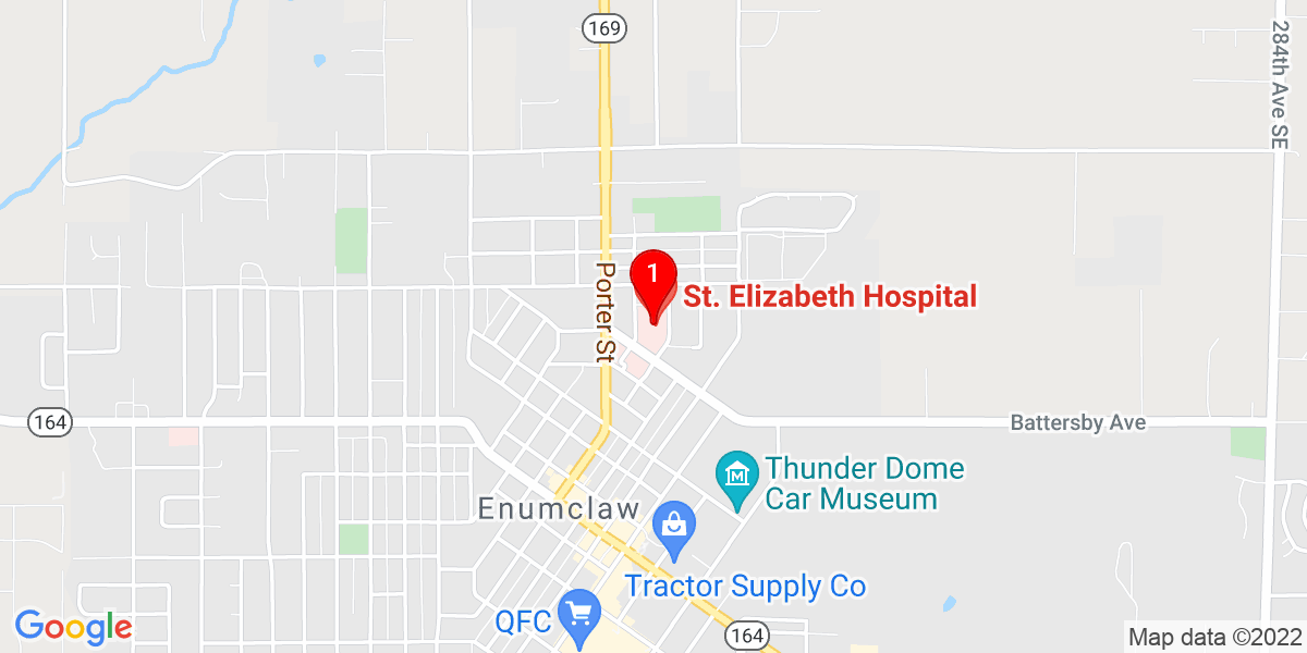 St. Elizabeth Hospital Map 