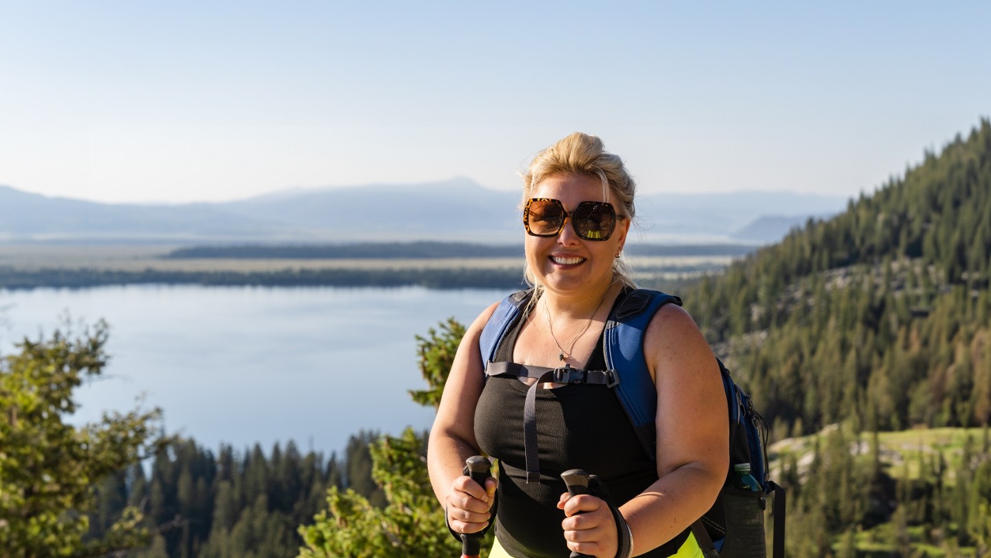 woman outdoors