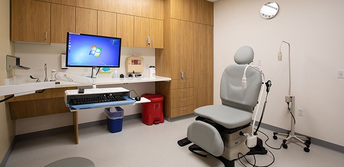 One of 30 Patient Exam rooms 