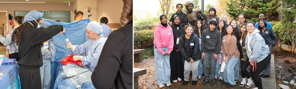 Hands-On Health Care: High School Students Explore Careers at St. Anne Hospital