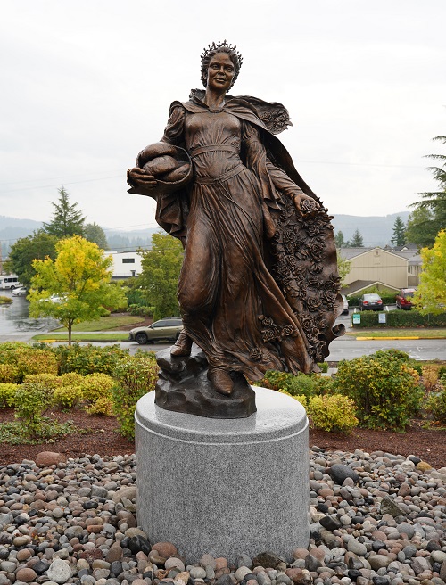 Statue at St. Elizabeth Hospital