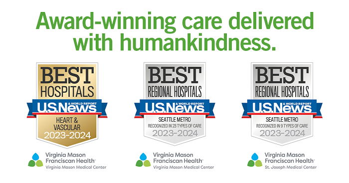 U.S. News & World Report Recognizes Virginia Mason Franciscan Health among Best Hospitals in Washington, and Nation-Wide in Cardiology