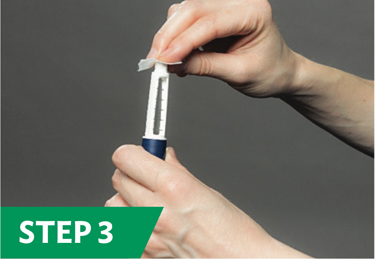 Insulin pen: Step 3