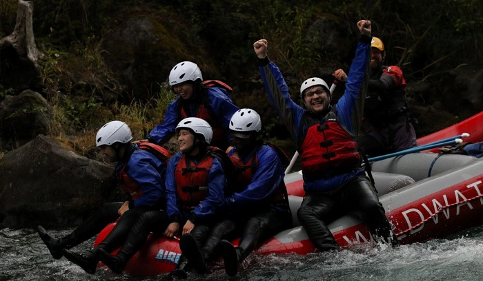 Residency group on the water